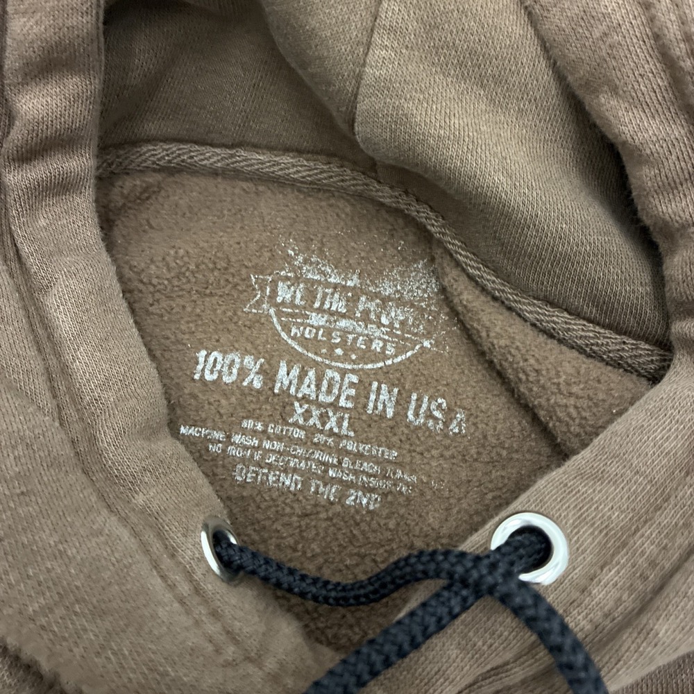 We The People Holsters Brown Hoodie - Men's Size XXXL - Picture 7 of 14